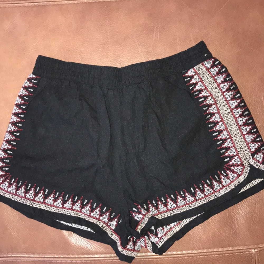 A&F printed soft shorts